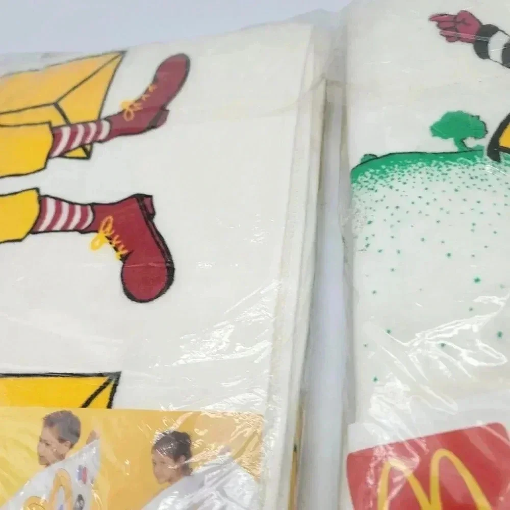 McDonald's Thailand McFamily Bath Towel Set New Old Stock 24